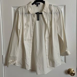 Off White Button Down